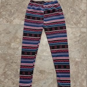 Fleece lined leggings